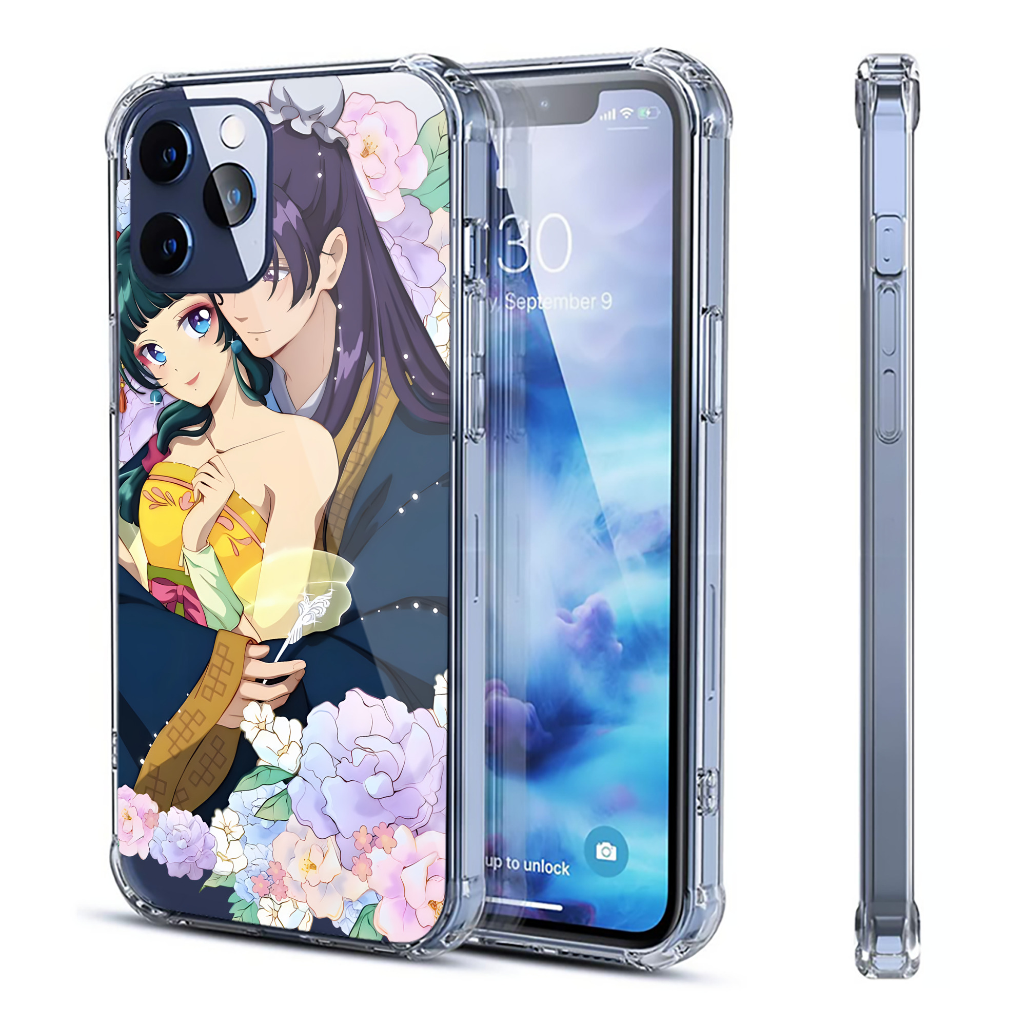 （画像用） 薬屋のひとりごと The Apothecary Diaries 【iPhone 12シリーズ対応】透明スマホケース（クリアソフトケース）